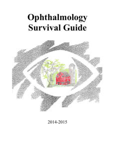 The Iowa Ophthalmology On-Call Survival Guide