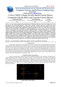 A New CMOS Voltage Divider based Current Mirror