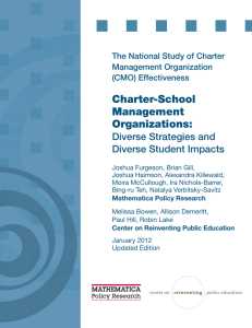 Charter-School Management Organizations