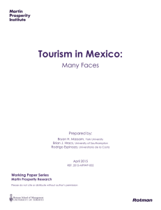 Tourism in Mexico - Martin Prosperity Institute