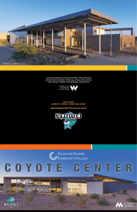 coyote center - Chandler-Gilbert Community College