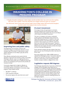 washington's college in prisons program