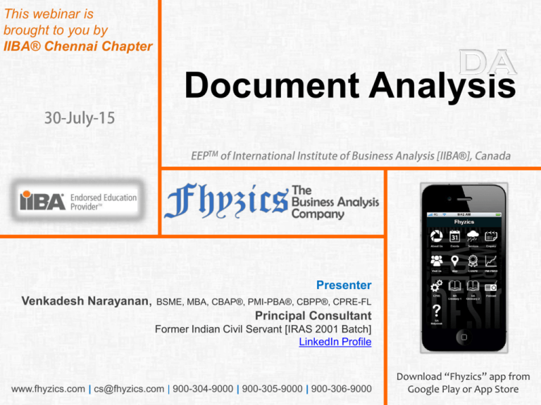 What Is Document Analysis In Project Management