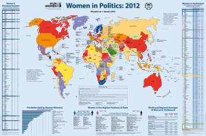 Women in Politics: 2012 - Inter