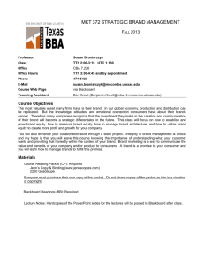 MBA Core Course Template - McCombs School of Business