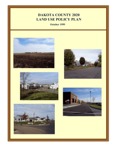 Land Use Chapter Outline - Farmland Information Center