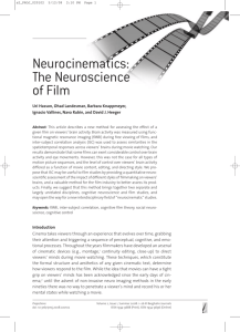 Neurocinematics: The Neuroscience of Film