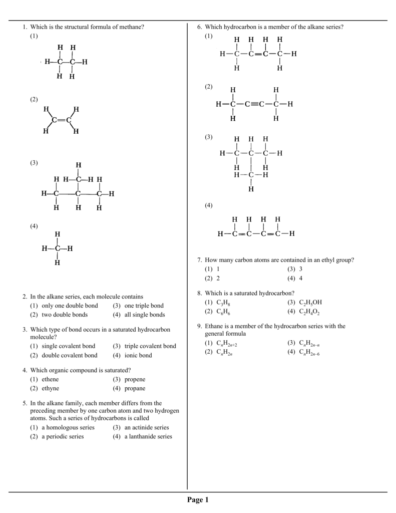 1-which-is-the-structural-formula-of-methane