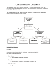 Clinical Practice Guidelines