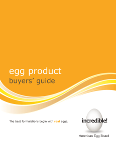 egg product - American Egg Board