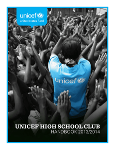 unicef high school club