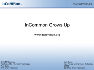 InCommon Grows Up