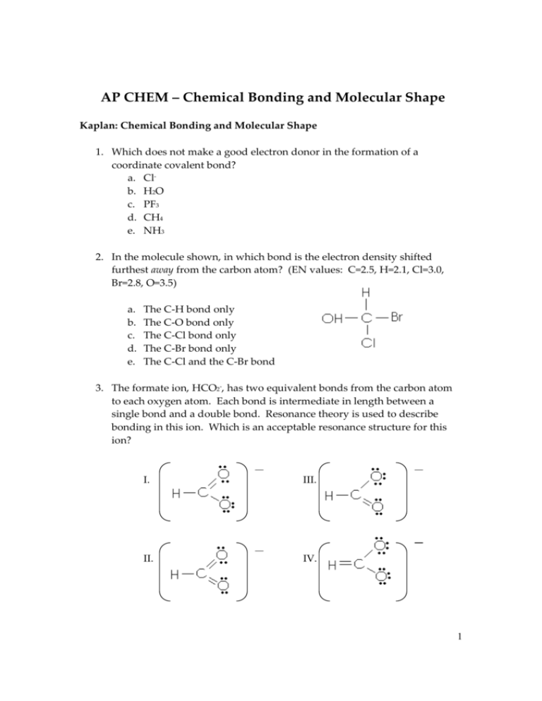 2009-ap-chemical-bonding