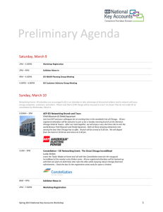 Preliminary Agenda - Edison Electric Institute