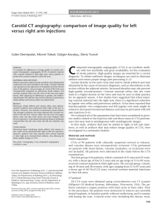 Carotid CT angiography: comparison of image quality for left versus