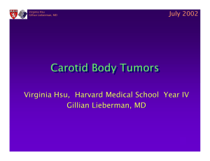 Carotid Body Tumors