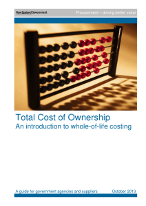 Guide to Total cost of ownership