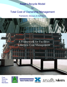 A Framework for Facilities Lifecycle Cost Management