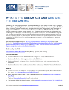 What Is The Dream Act and Who Are the Dreamers?