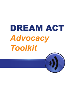 DREAM Act Advocacy Toolkit - Immigrant Legal Resource Center