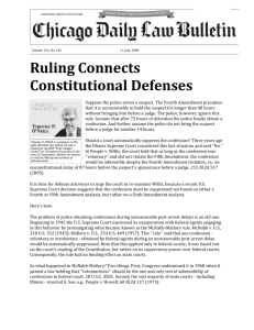 Ruling Connects Constitutional Defenses
