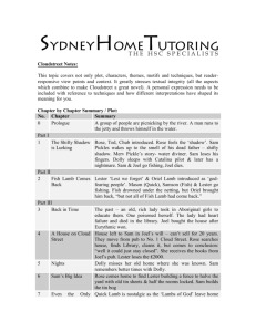 Cloudstreet Notes - Sydney Home Tutoring