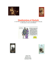 Manifestations of Macbeth