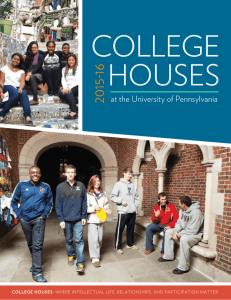 college houses - Penn Admissions