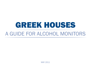 A guide for Alcohol monitors