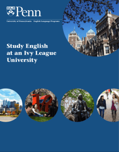 Study English at an Ivy League University
