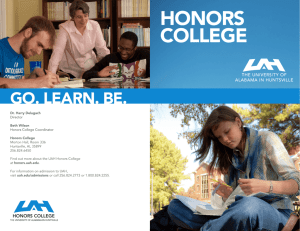 honors college - mphscounselorscorner