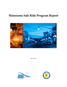 the Minnesota Safe Ride Program Report