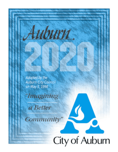 Auburn 2020 - City of Auburn