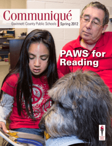 PAWS for Reading - Gwinnett County Public Schools