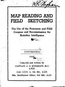 map reading and field sketching