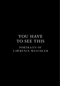 here - Lawrence Weschler