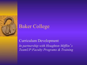Baker College - Parallels H