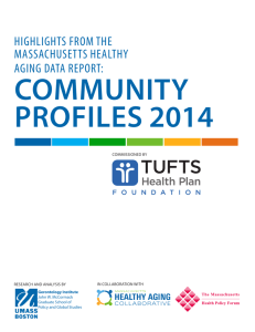 highlights from the massachusetts healthy aging data report