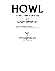 Howl and Other Poems