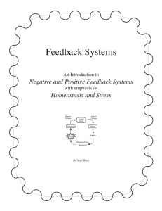 Feedback Systems and Homeostasis