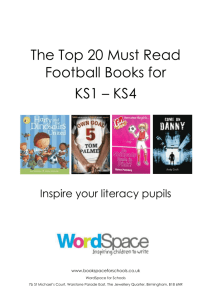 The Top 20 Must Read Football Books for KS1