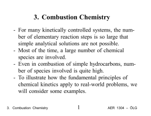 3. Combustion Chemistry