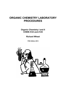 organic chemistry laboratory procedures