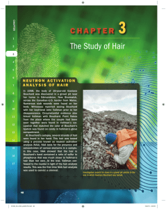 The Study of Hair - National Geographic Learning