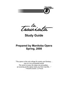 La Traviata - Manitoba Opera