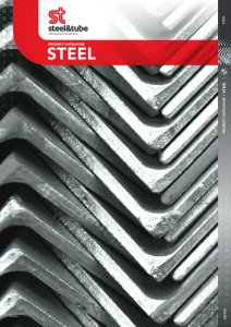 STEEL PRODUCT CATALOGUE