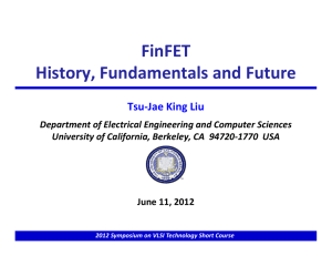 FinFET History, Fundamentals and Future