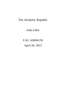The Alcoholic Republic - The Josh Liller Experience