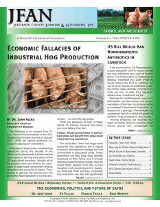 Economic Fallacies of Industrial Hog Production