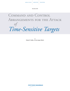 Time-Sensitive Targets - Northrop Grumman Corporation